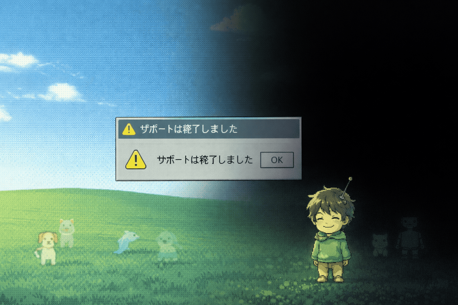 タイヨウの記憶 ── OSサポート終了