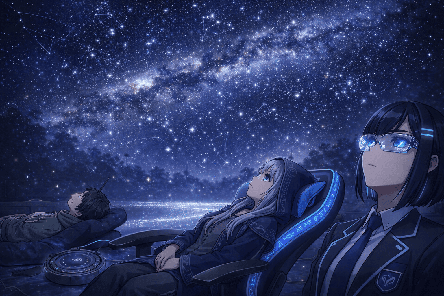 プラネタリウム ── 本物の星空